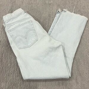 Levi's Women's 501 Straight Cropped Jeans